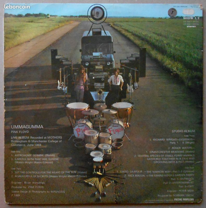 Double album Pink Floyd " Ummagumma " (image 2)