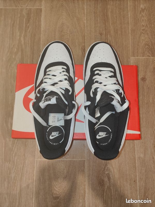 Nike court vision noir et blanc (image 5)
