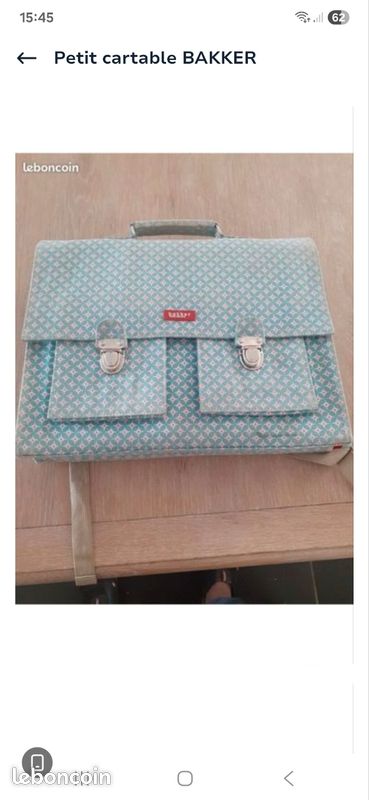 Petit cartable BAKKER (image 1)