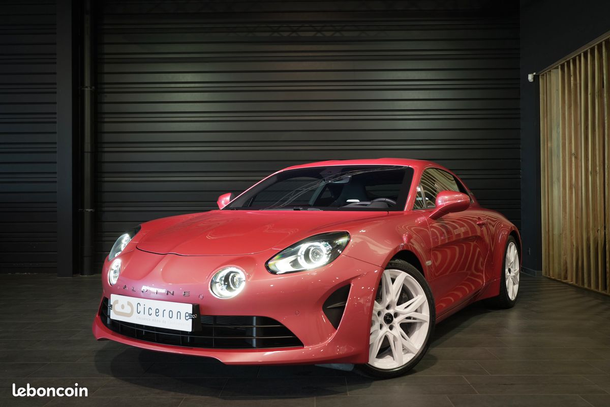 Alpine A110 South Beach / 1.8L 252CH – 2022 / 1ÈRE MAIN FR / GARANTIE / ROSE BRUYÈRE / CUIR DIAMANTÉ / 1/110 (image 1)