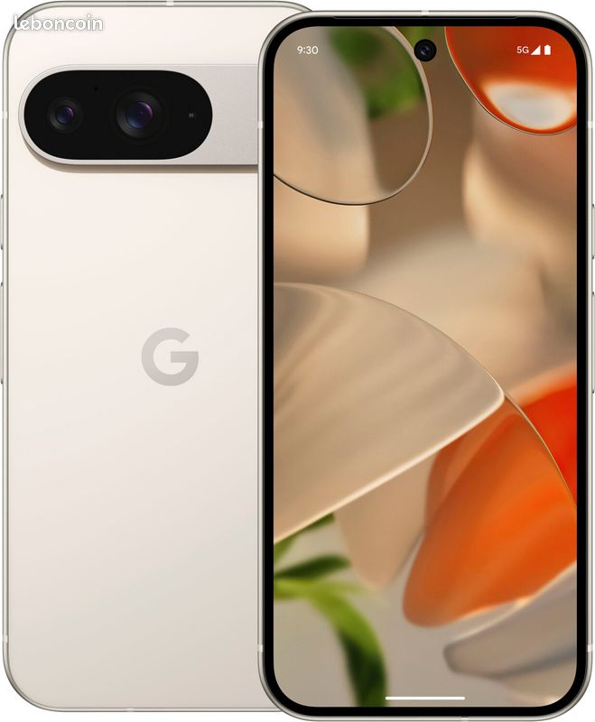 Google Pixel 9 128Go Blanc TÉLÉPHONE ANDROÏDE.DÉBLOQUER OPÉRATEUR (image 1)