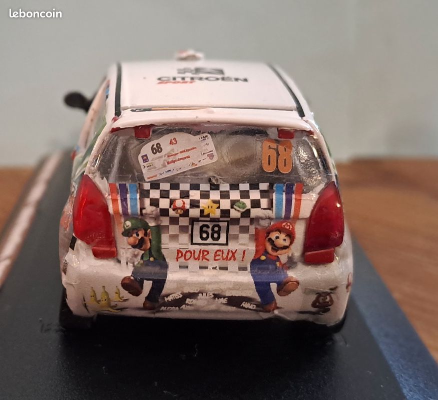 Voiture miniature 1/43 Citroën C2 Mourlhou Rallye de Rouergue 2016 (image 5)