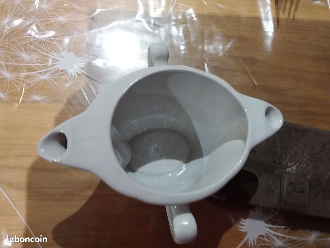 Saucière porcelaine blanche (image 1)