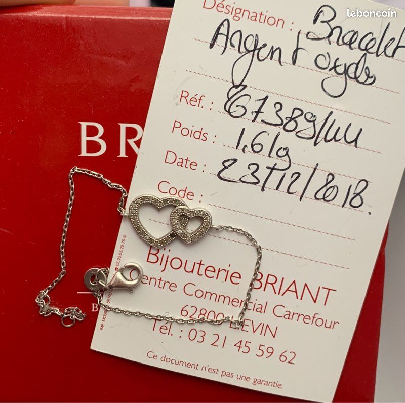 Bracelet en argent (image 1)