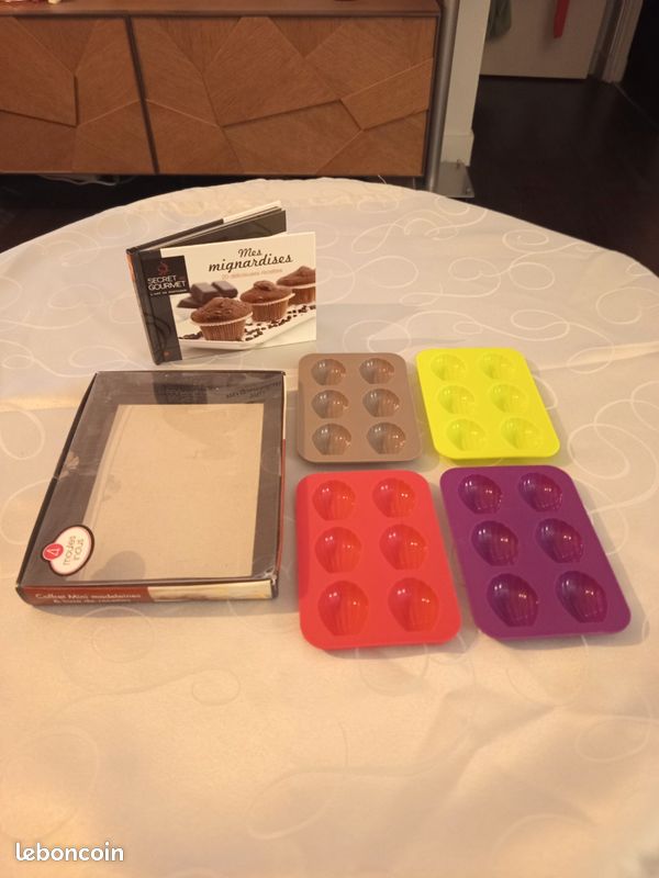 Coffret de 4 moules pour nini madeleines (image 2)