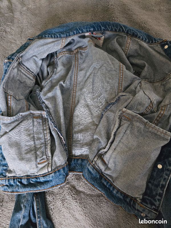 Veste en jeans y2k taille du 32 oversize au 36 (image 5)