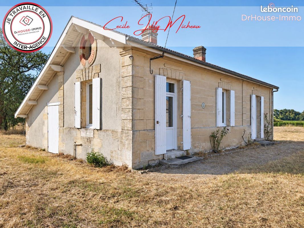 Maison 2 pièces 50 m² · à Saint-Christoly-de-Blaye · 50 m² · 80 000 €