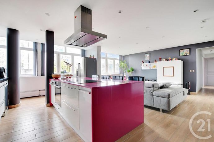 Appartement 3 pièce(s) 77 m²à vendre Paris-14e-arrondissement