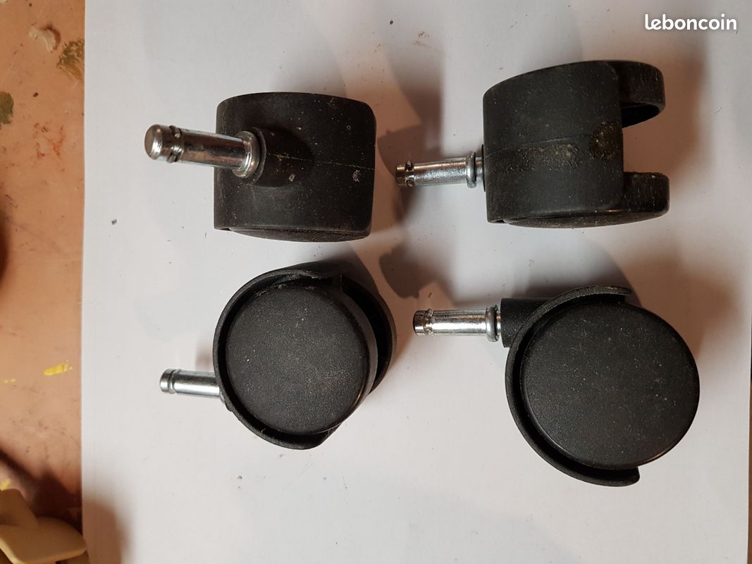 4 roues roulettes vintage tbe (image 2)