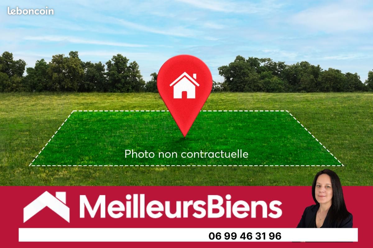Terrain 1 306 m² Sousmoulins · 24 000 €