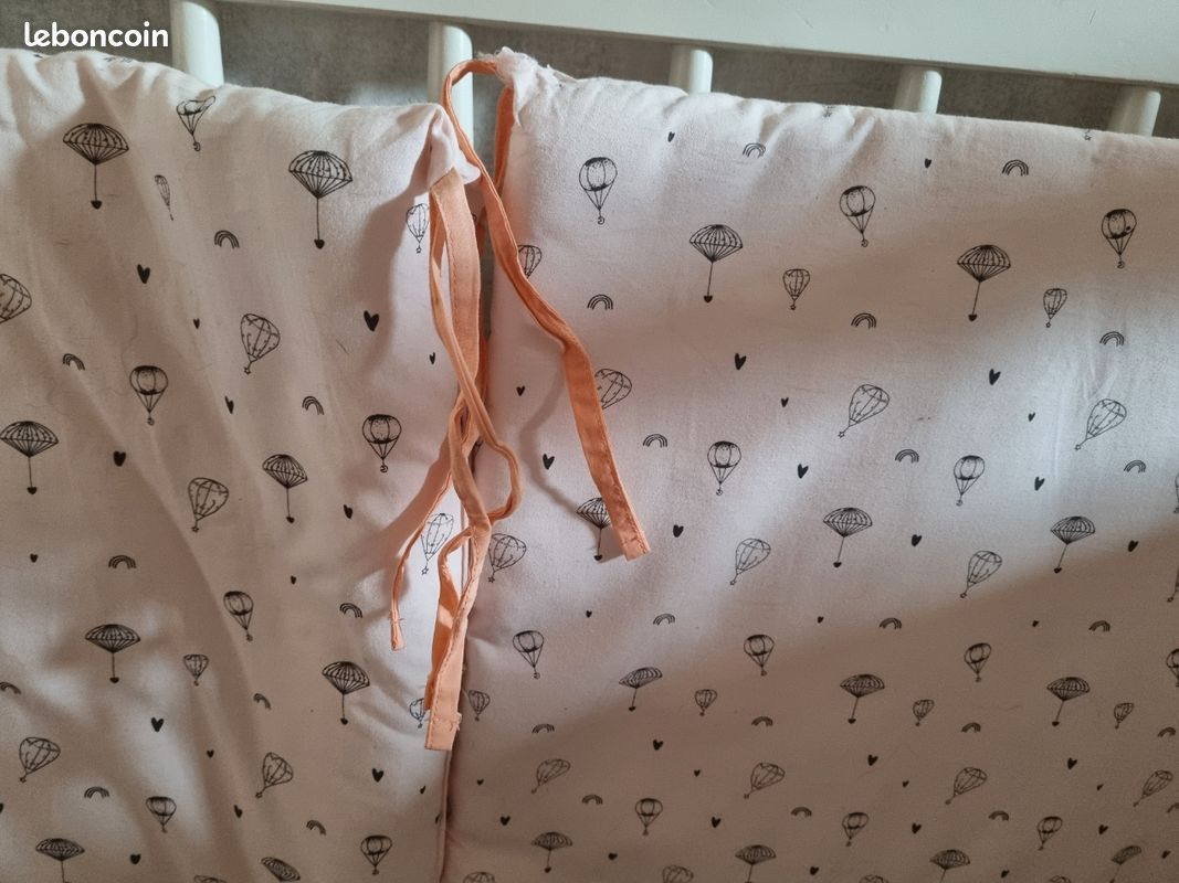 Tour de lit + drap (image 2)