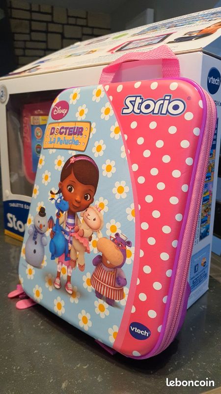 Tablette éducative 8-11 Ans Storio 3S VTech Rose + 2 Jeux Mickey Et Docteur La Peluche – Tablette éducative Interactive Tablette éducative 8-11 Ans Storio 3S VTech Rose + 2 Jeux Mickey Et Docteur La Peluche – Tablette éducative Interactive