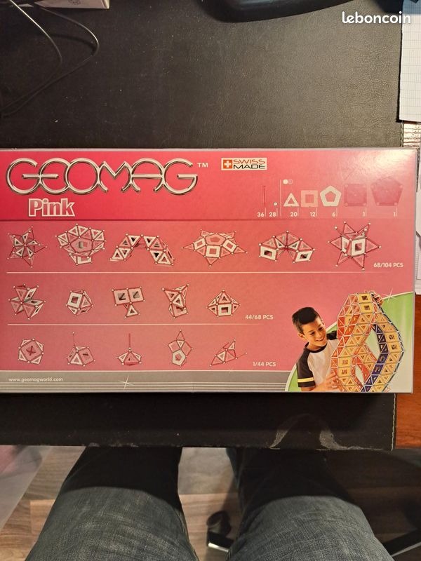 Géomag Pink 104 pièces (image 2)