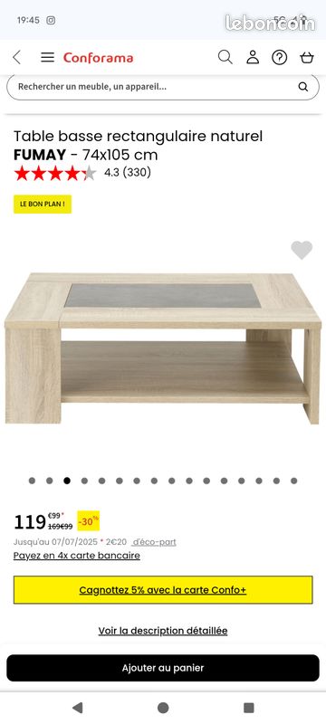 Table basse (image 3)