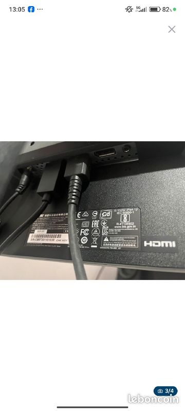 Écran gamer MSI g271 optix (image 2)