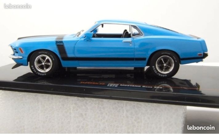 FORD MUSTANG BOSS 429 1970 – Miniature 1/43 Ixo Collection Neuve