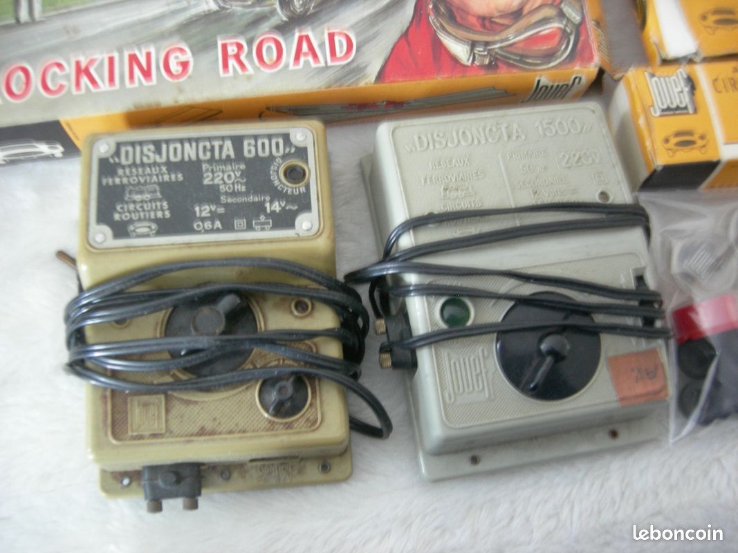 Circuit Jouef Record 64 : lot de routes et transformateur - Collection