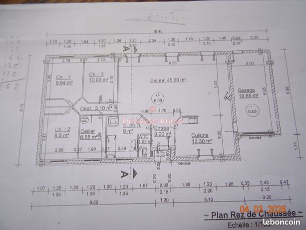 Pavillon 4 pièces 115 m²