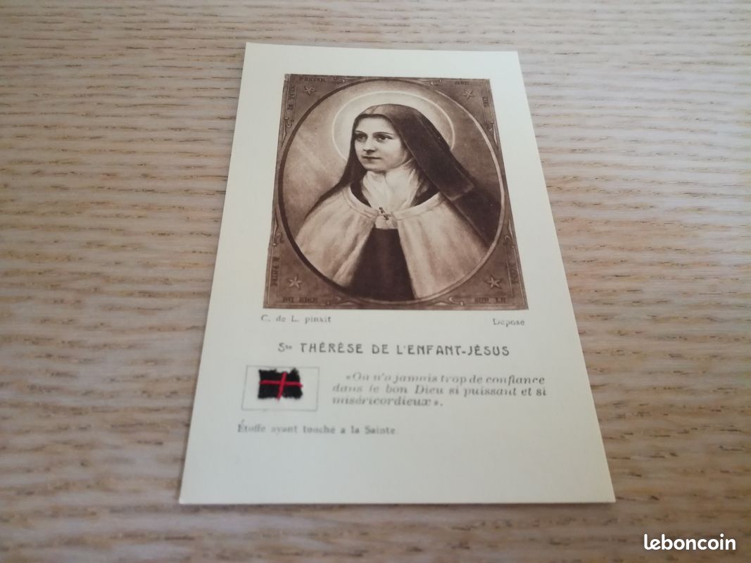 Image Pieuse Ancienne - Sainte Thérèse De L'Enfant Jésus - Carmel De Lisieux