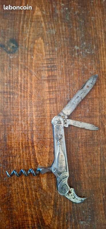 Couteau canif ancien Champagne Mercier (image 2)