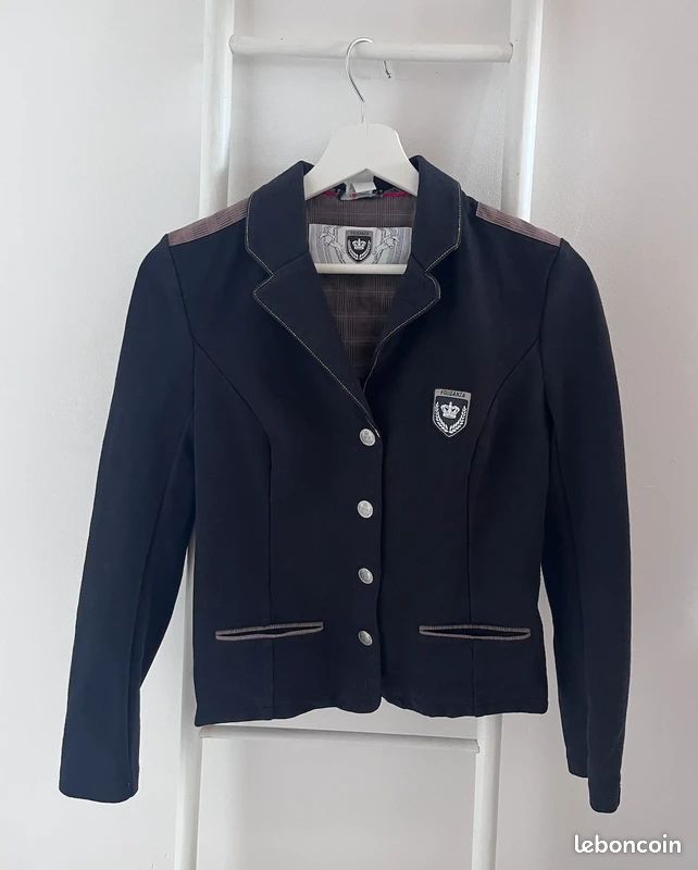 Veste de concours noire – Fouganza (image 1)