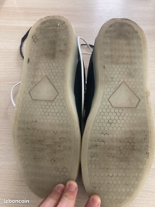 Sneakers basses noires lumineuses cash money taille 39 (image 6)