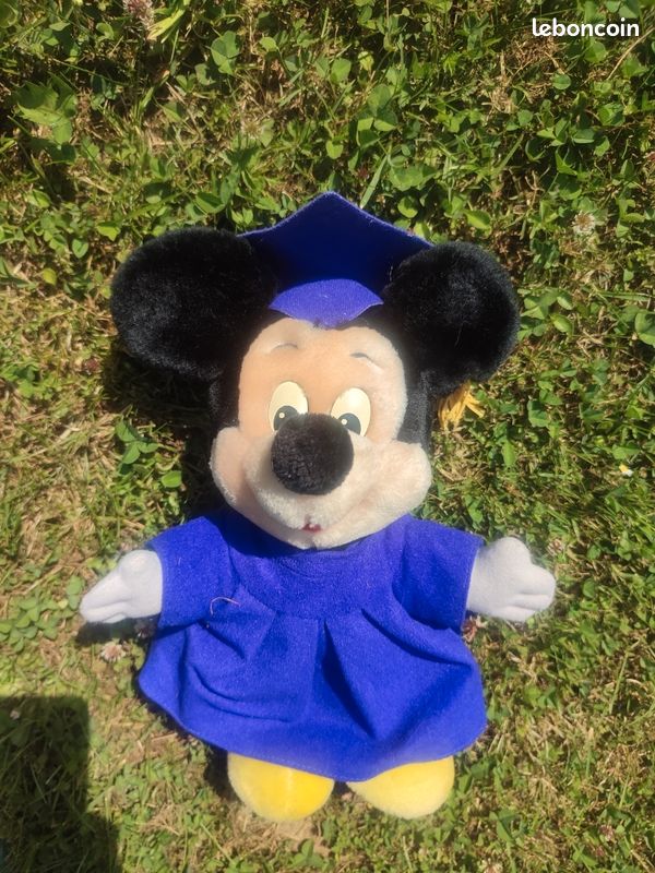 Peluche Disney Mickey remise des diplomes (image 1)