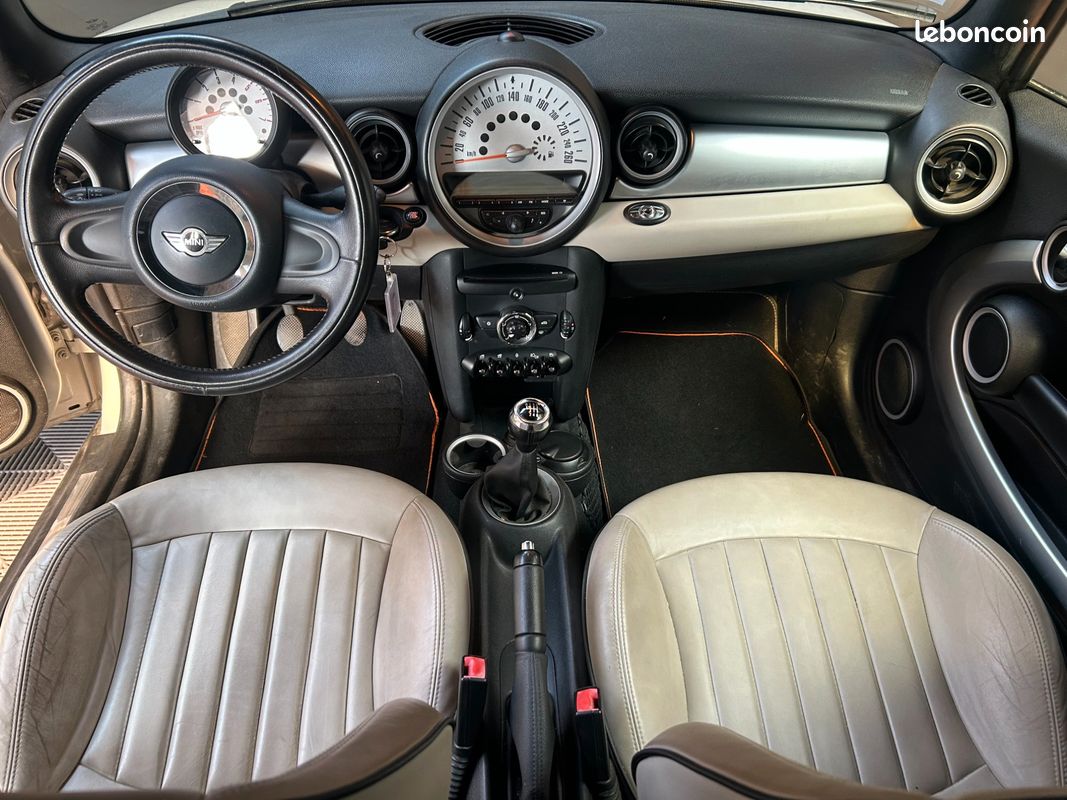 Mini mini 1.6 d 110 cooper - cabriolet - entretien ok - ct ok - radar de recule (image 3)