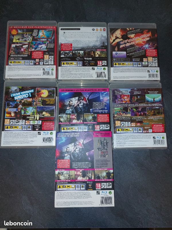 Lot de 6 jeux ps3 ( vendu en lot à 50 ou à l'unité à 10 ) (image 3)