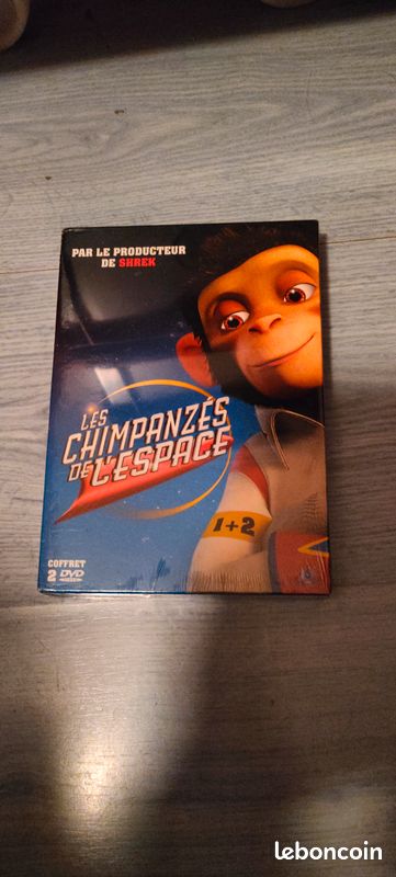 Coffret dvd les chimpanzés de l'espace neuf (image 1)