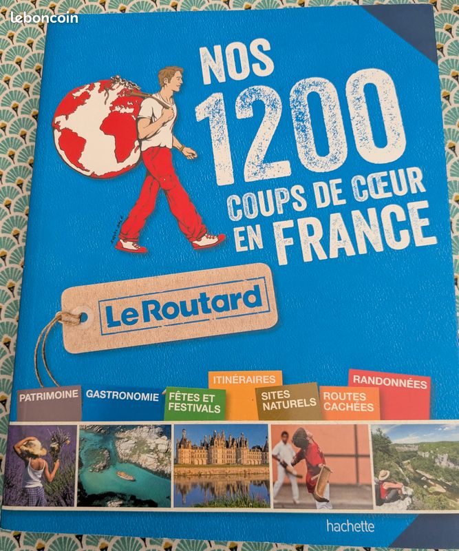 Livre 1200 coups de coeur en France Le routard (image 1)