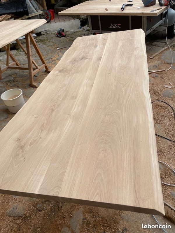 Plateau de table en chêne (image 2)