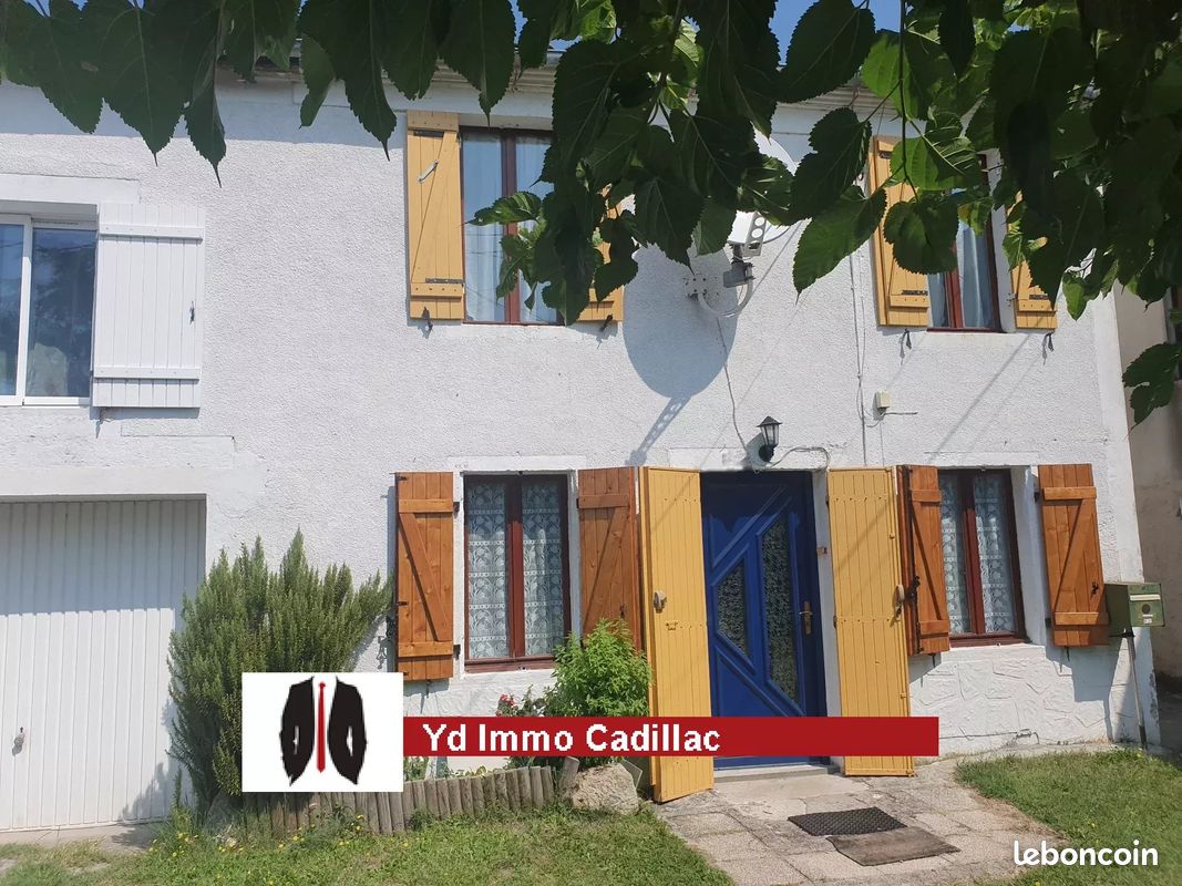 Maison 4 pièces 225 m² · à Cadillac-sur-Garonne · 225 m² · 187 250 €