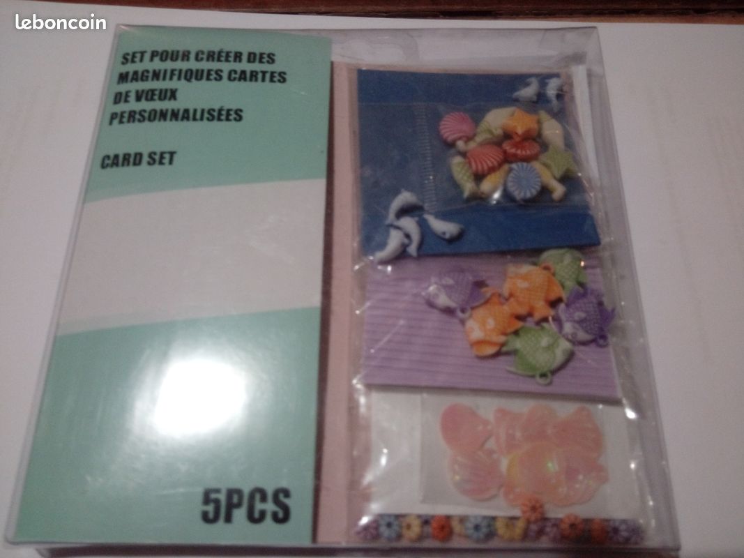 Kit cartes de voeux NEUF (image 1)