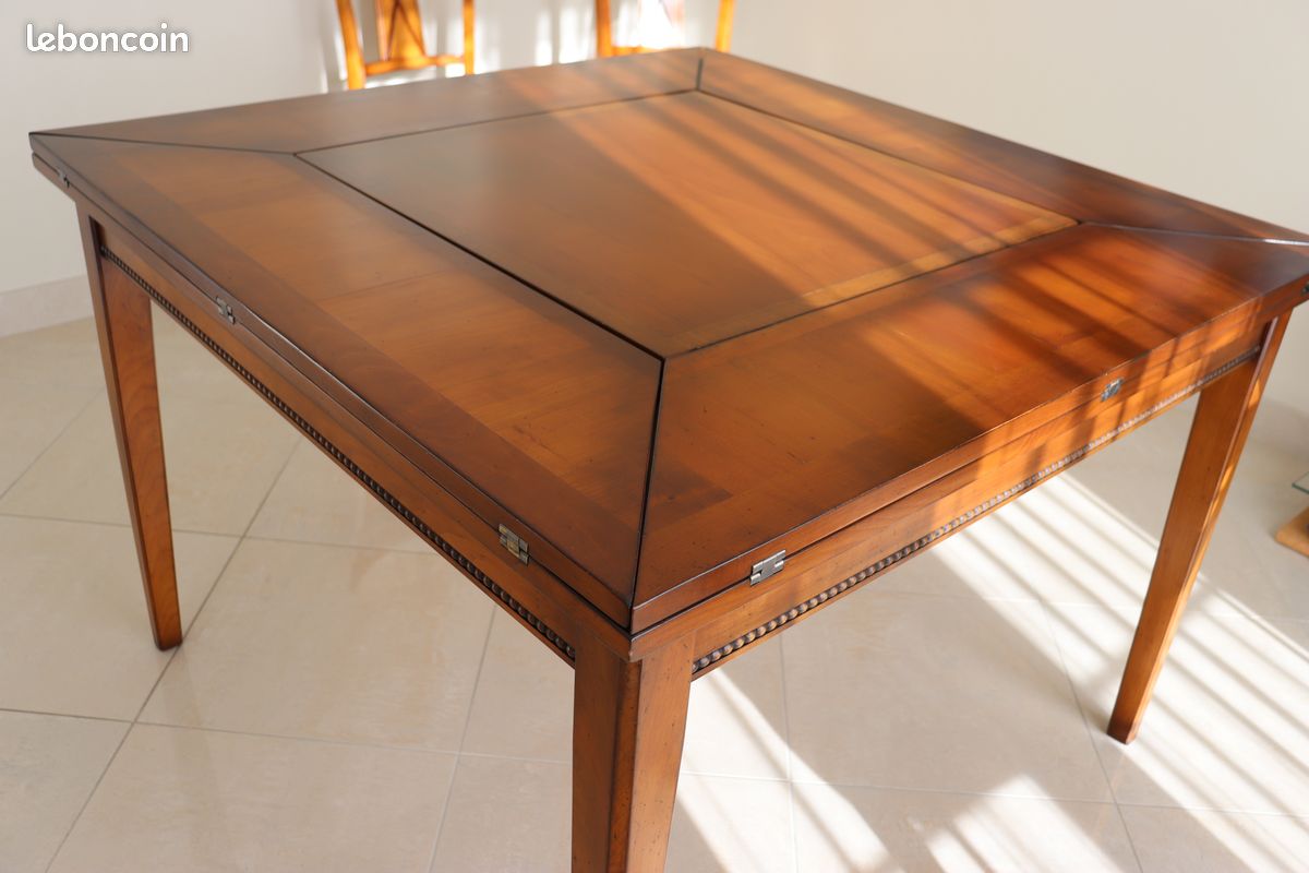 Tables de salon et chaises en merisier massif (image 4)