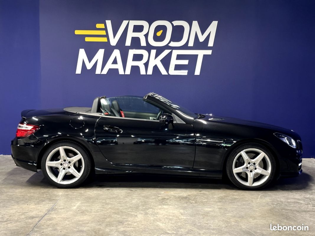 MERCEDES-BENZ Classe SLK 1.8 204ch AMG Line - Sièges chauffants et ventilés - Caméra de recul - Suivi Complet (image 10)
