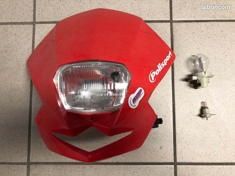 Plaque phare enduro POLISPORT (image 1)