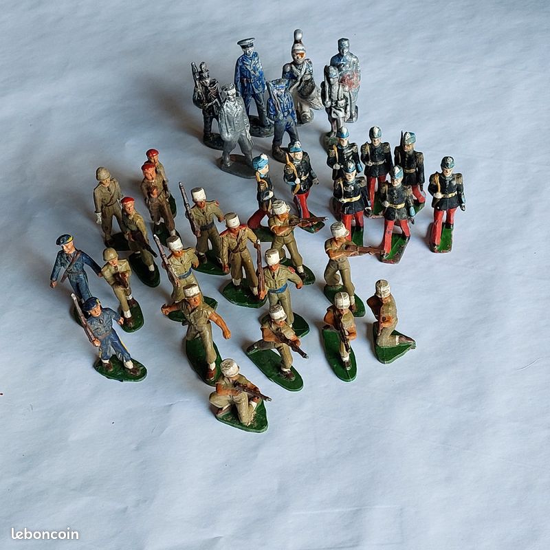 30 soldats de plombs atlas starlux haut 8cm - Collection
