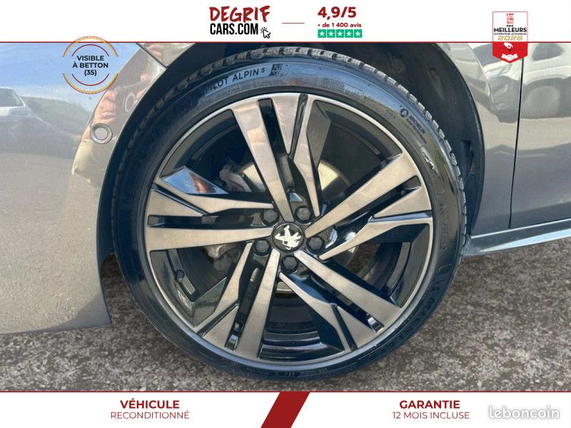 Peugeot 508 SW 1.5 BlueHDi 130 EAT8 GT + CUIR CHAUFFANT ET MASSANT + JANTES 19 + ATTELAGE + FOCAL... (image 9)