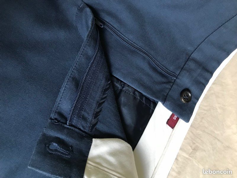 Pantalon bleu de Comptoir des Cotonniers