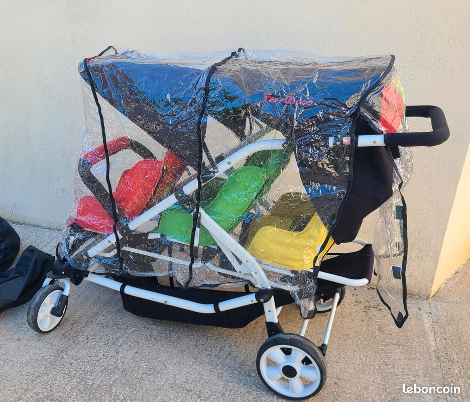 Poussette places familidoo Équipement bébé