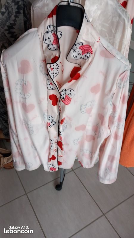 Pyjama en soie femme été,Enfants Robe de Nuit Vêtements De Nuit Pour