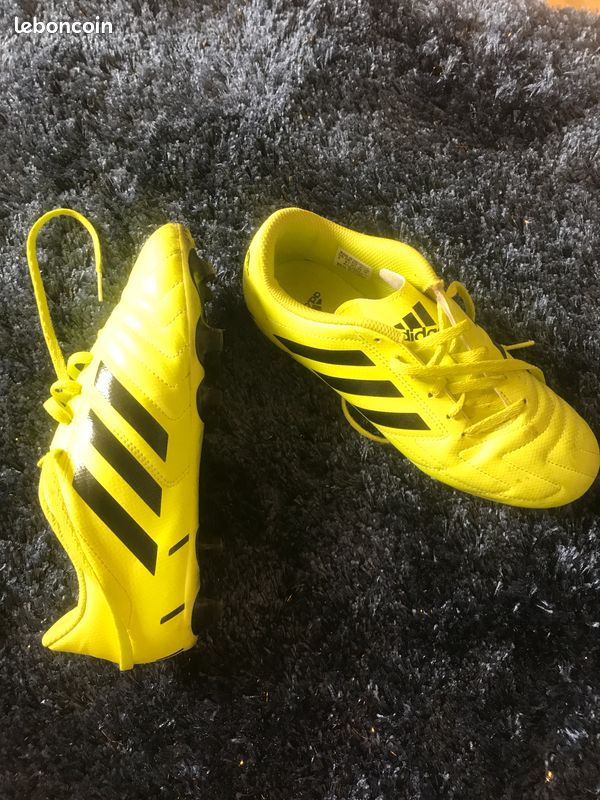 Crampons Adidas Jaune Fluo 37 1/3 (image 3)