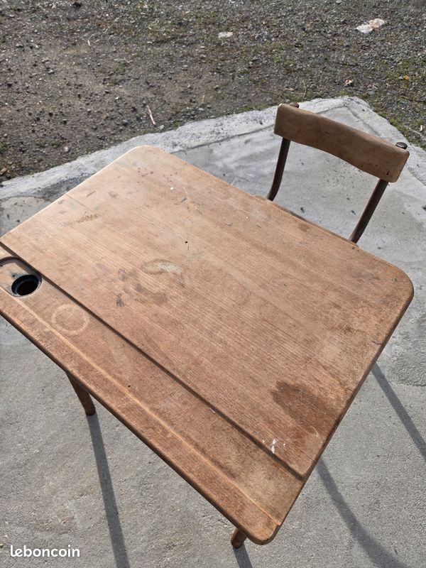 Bureau écolier vintage (image 2)