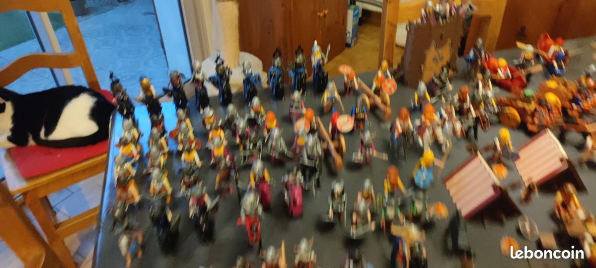 Lots Playmobil viking personnage accessoires (image 6)