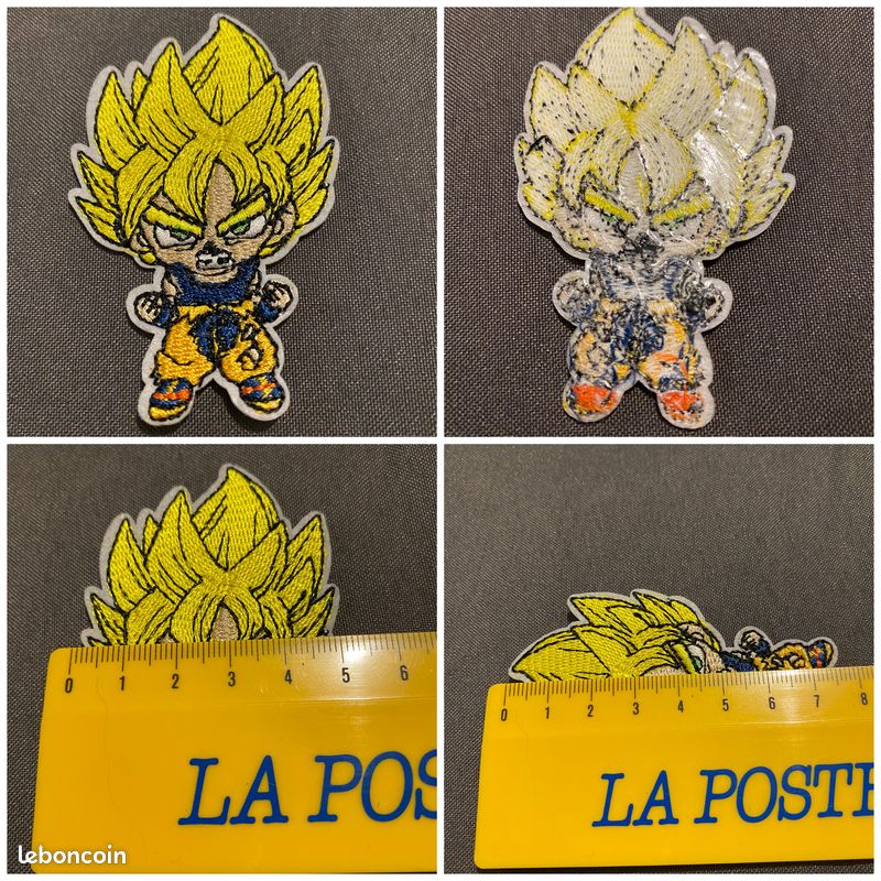 Patch écusson brodé thermocollant baby sangoku (image 2)