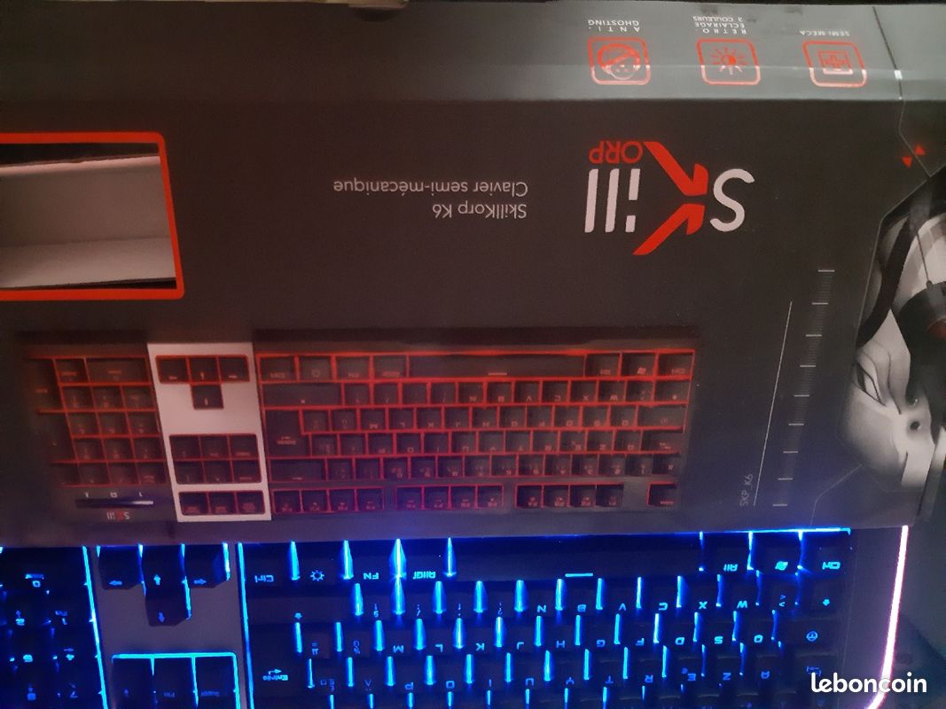 Clavier gaming skill korp k6 (image 2)