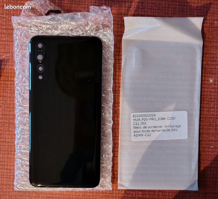Vitre Arrière (couvercle De Batterie) Neuve Pour Huawei P20 Pro - Pièce De Rechange Originale