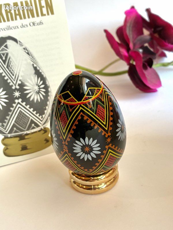 Œuf Franklin Mint Ukrainien (1988) - Collection « Treasury of Eggs » (image 5)