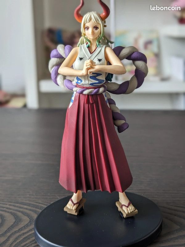 Banpresto One Piece - DXF Grandline Series - Wanokuni Vol.4 Yamato, Statua Da Collezione Ufficiale